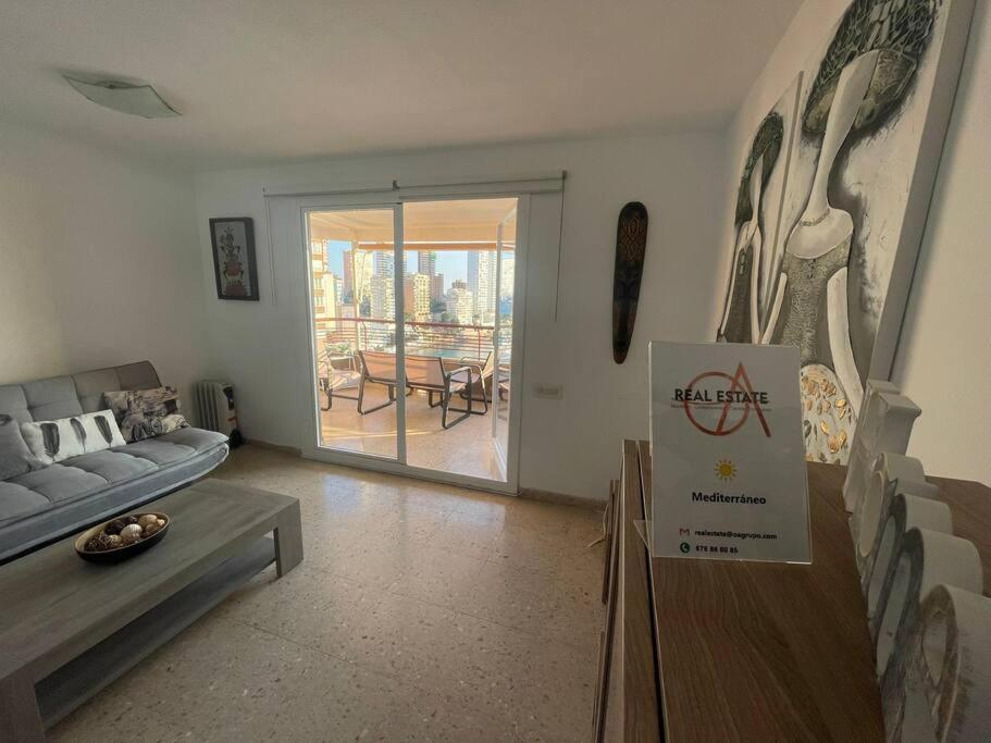 Апартаменты Centro Primera Linea Con Piscina Бенидорм Экстерьер фото