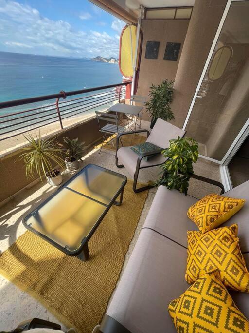 Апартаменты Centro Primera Linea Con Piscina Бенидорм Экстерьер фото